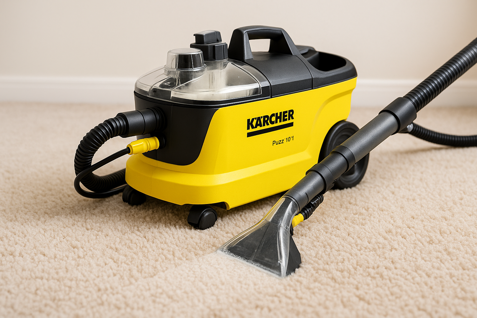 Karcher Puzzi 10/1 Cleaning Carpet
