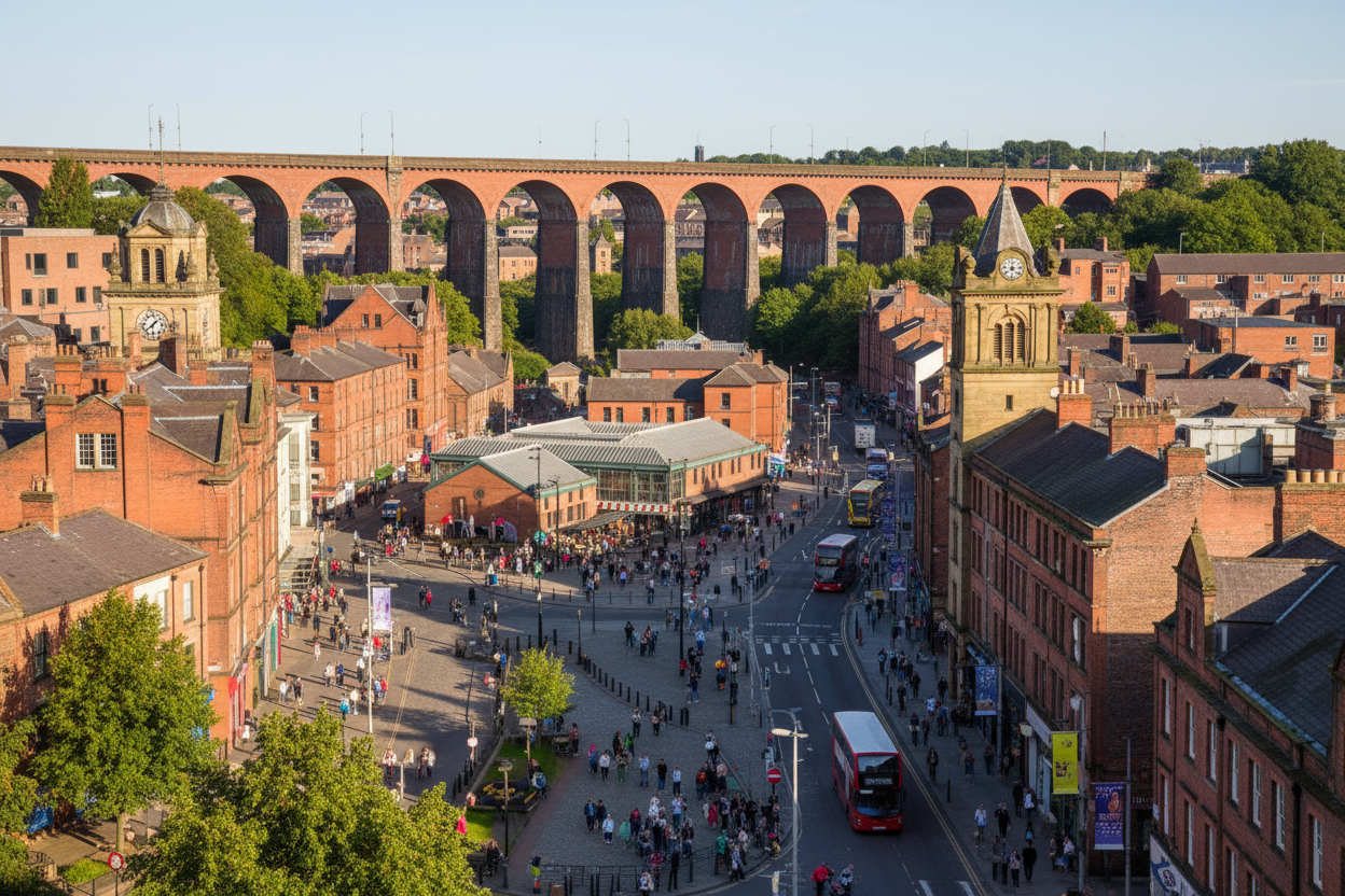 only show the area stockport 